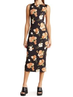 weworewhat tiered lace midi dress NWT WeWoreWhat Tiered Lace Midi Dress in